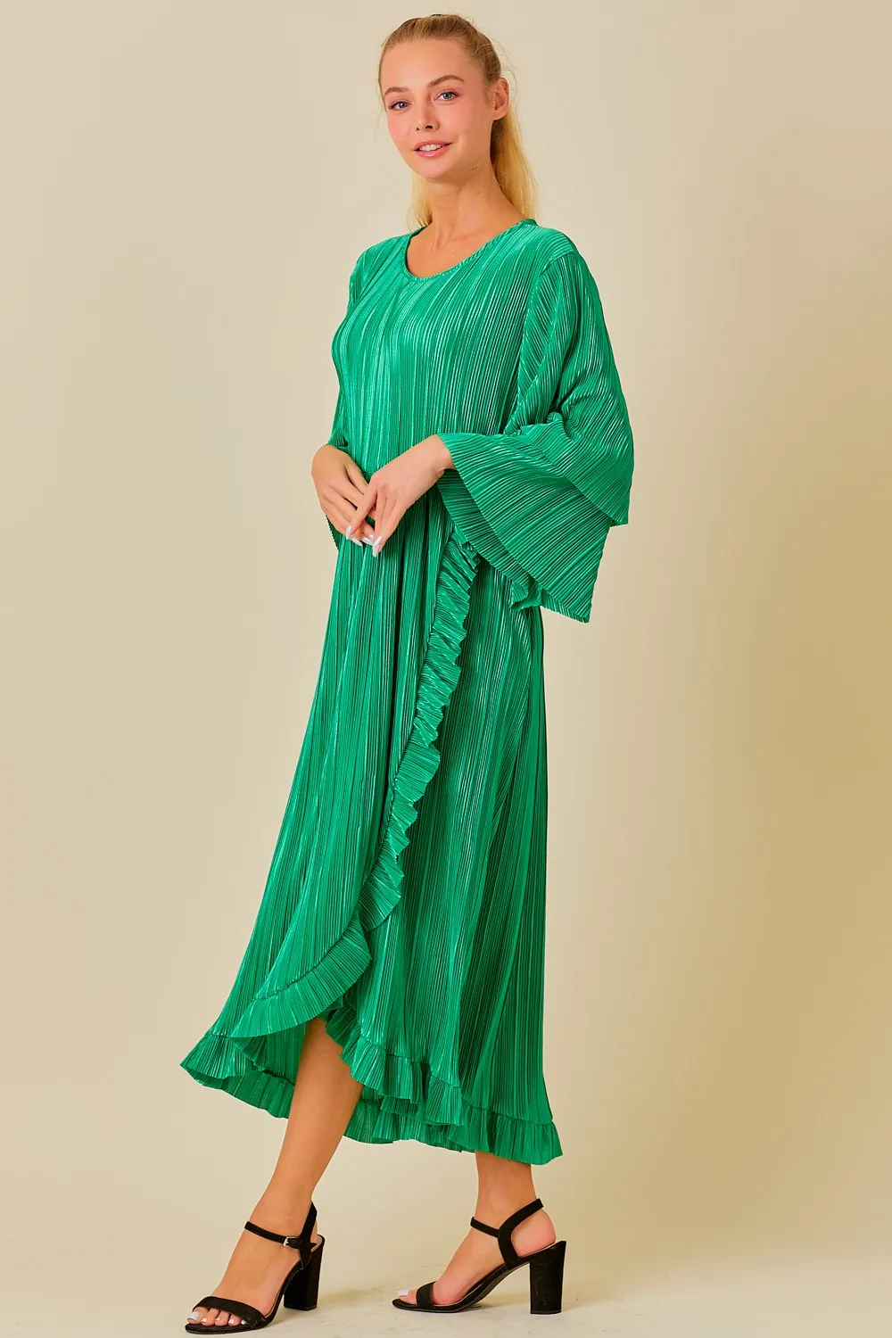 The Elegance Dress- Green