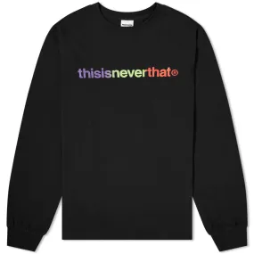 thisisneverthat Long Sleeve T-Logo TeeBlack