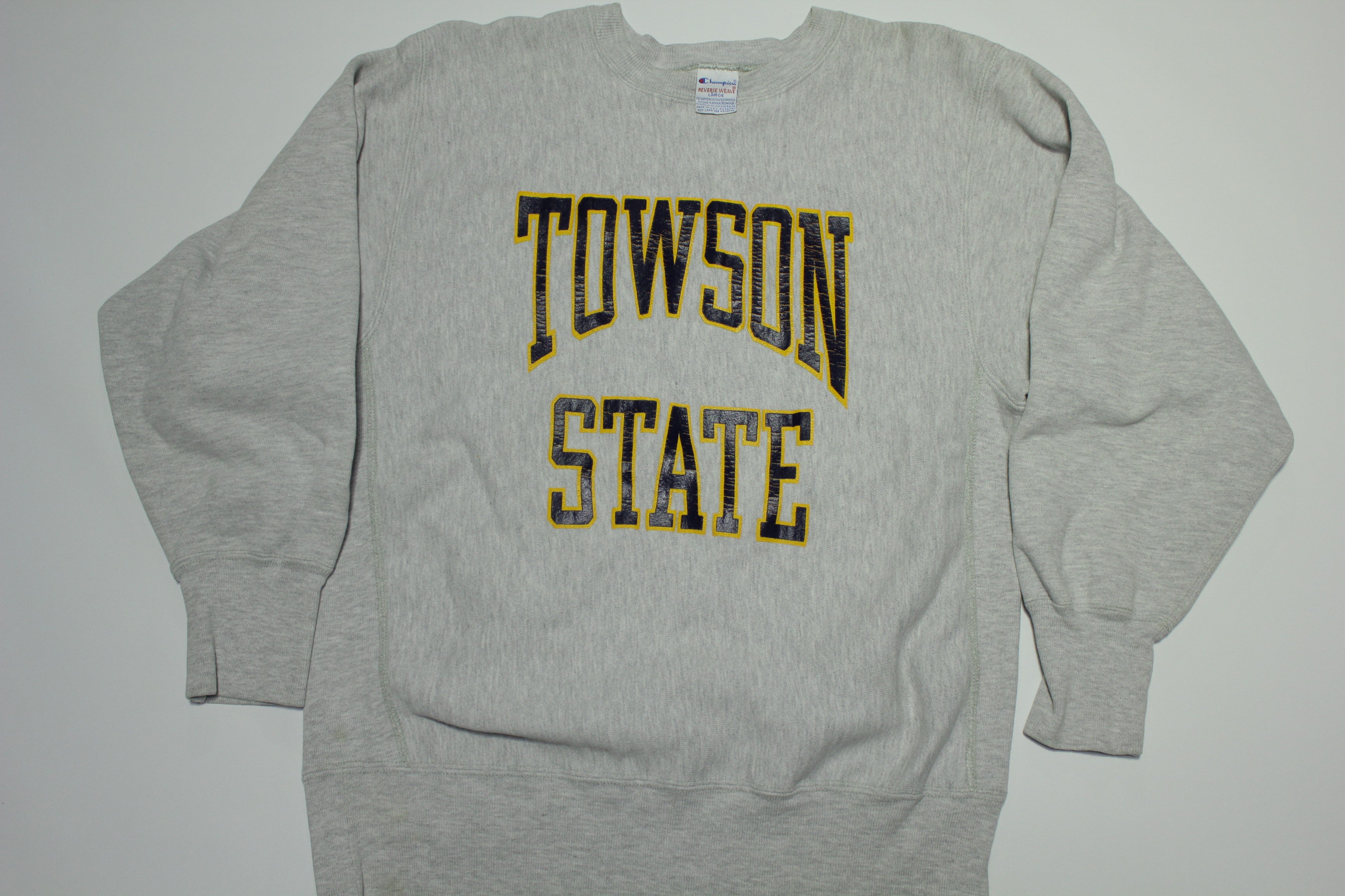 Towson State Vintage 90's Reverse Weave Champion Crewneck College USA Sweatshirt