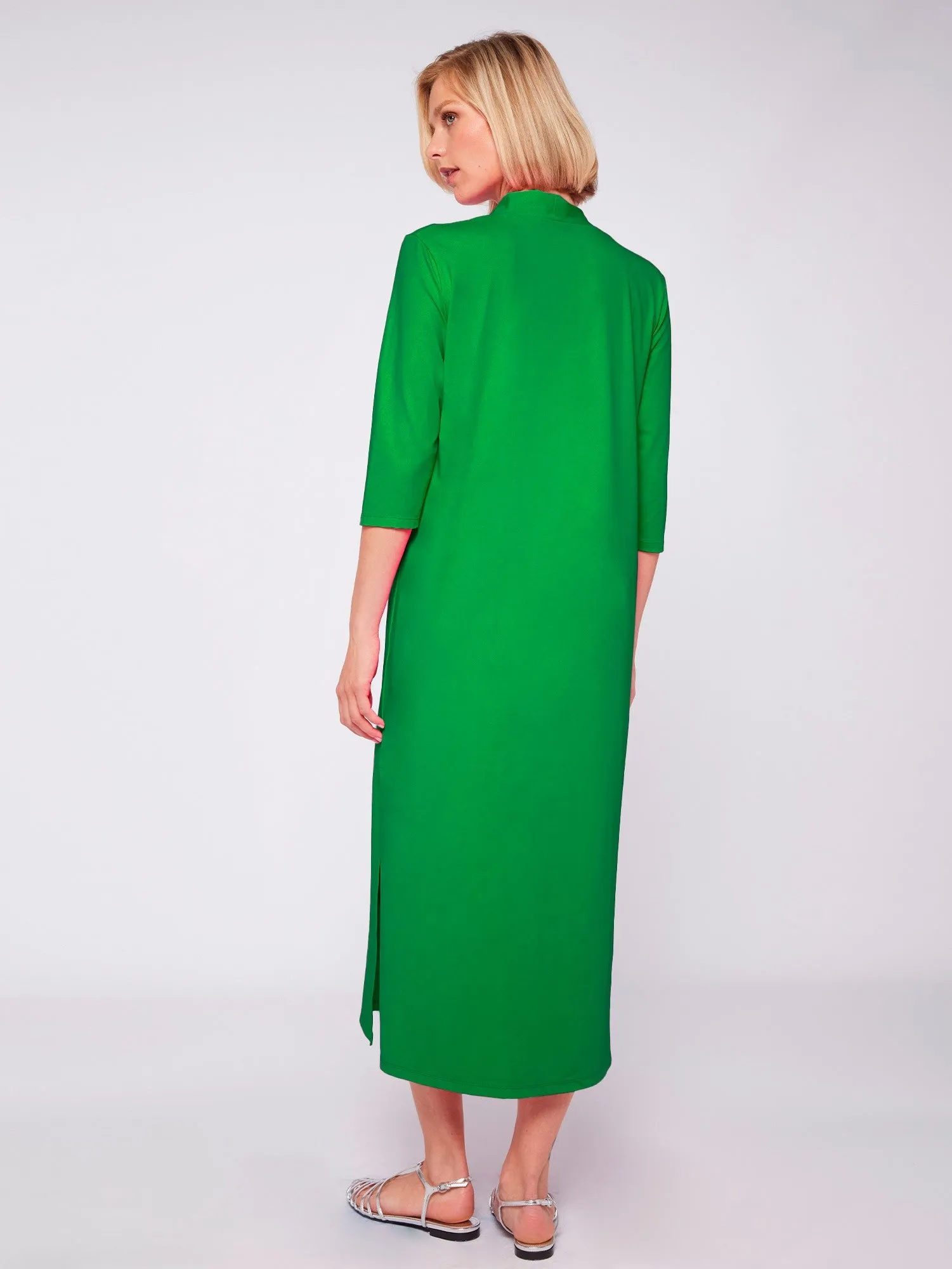 Vilagallo Noam Dress -Green