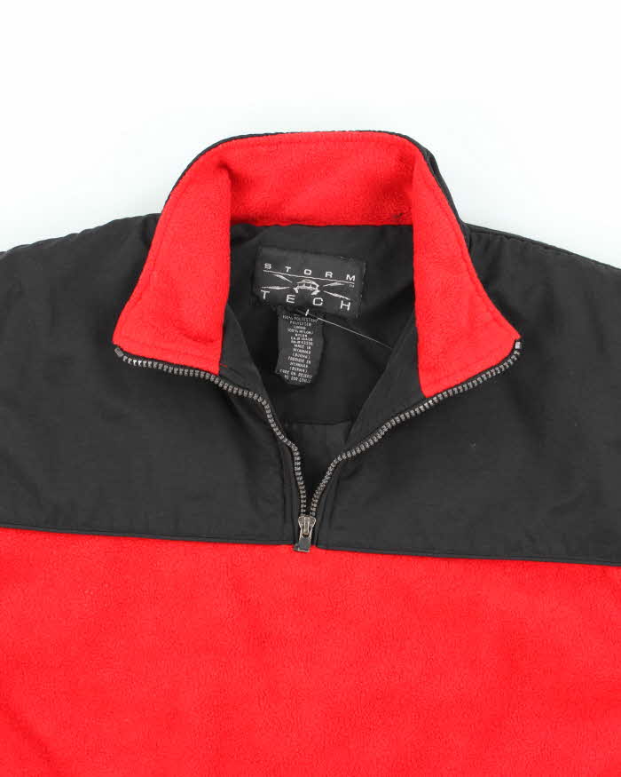 Vintage 90s Storm Tech Red Fleece - L