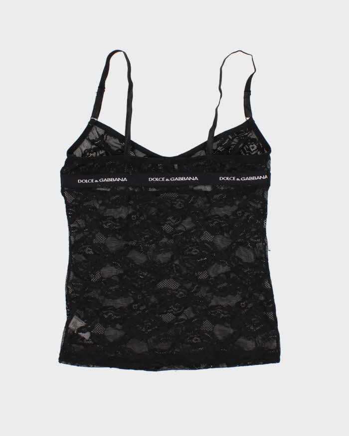 Vintage 90s/00s Dolce & Gabbana Lace Camisole - XS