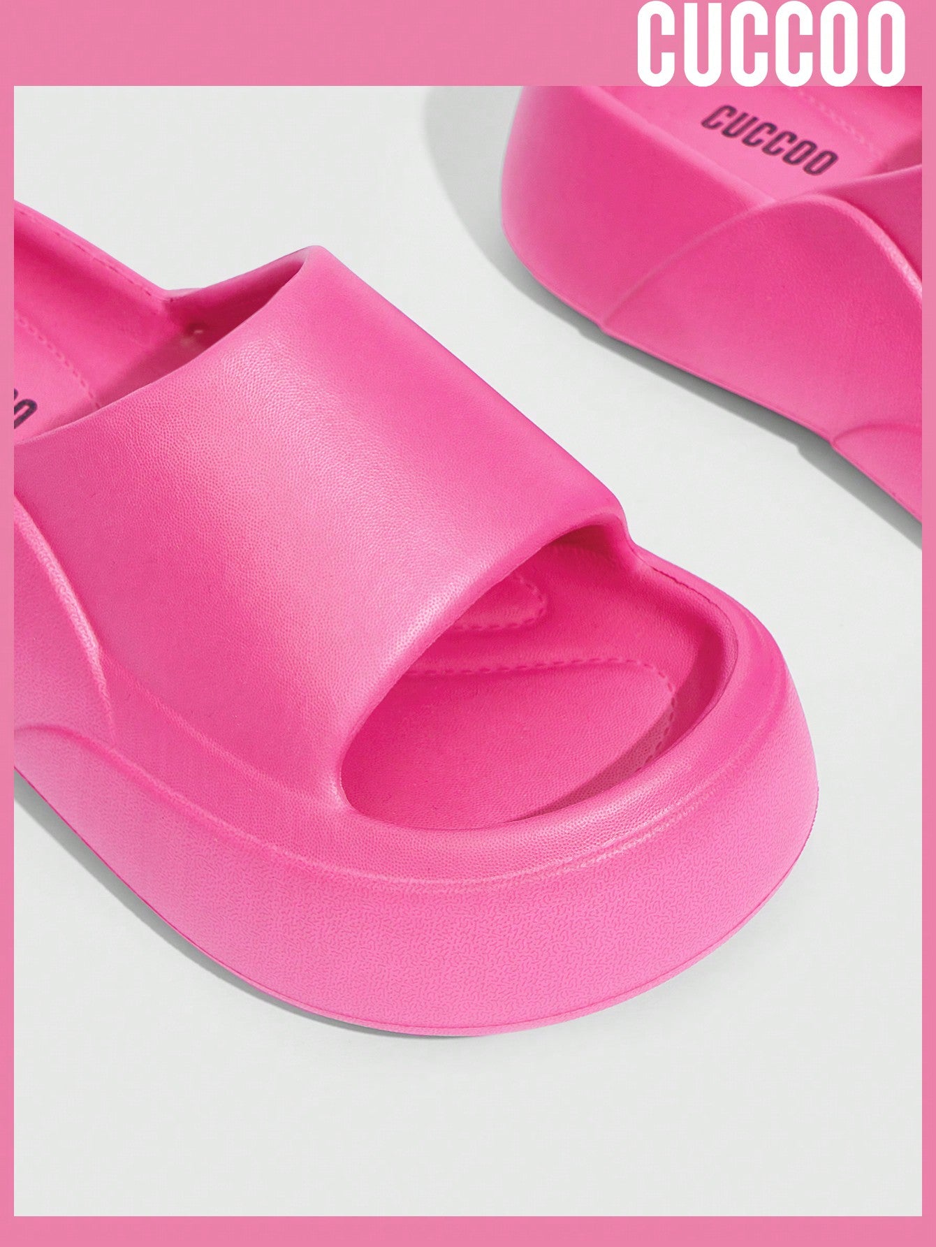 Woman Shoes Pink Fashionable Comfortable Slide Shoes For Outdoor Wearing For Spring And Summer