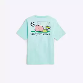 Youth Soccer Goalie Whale Short Sleeve T-Shirt