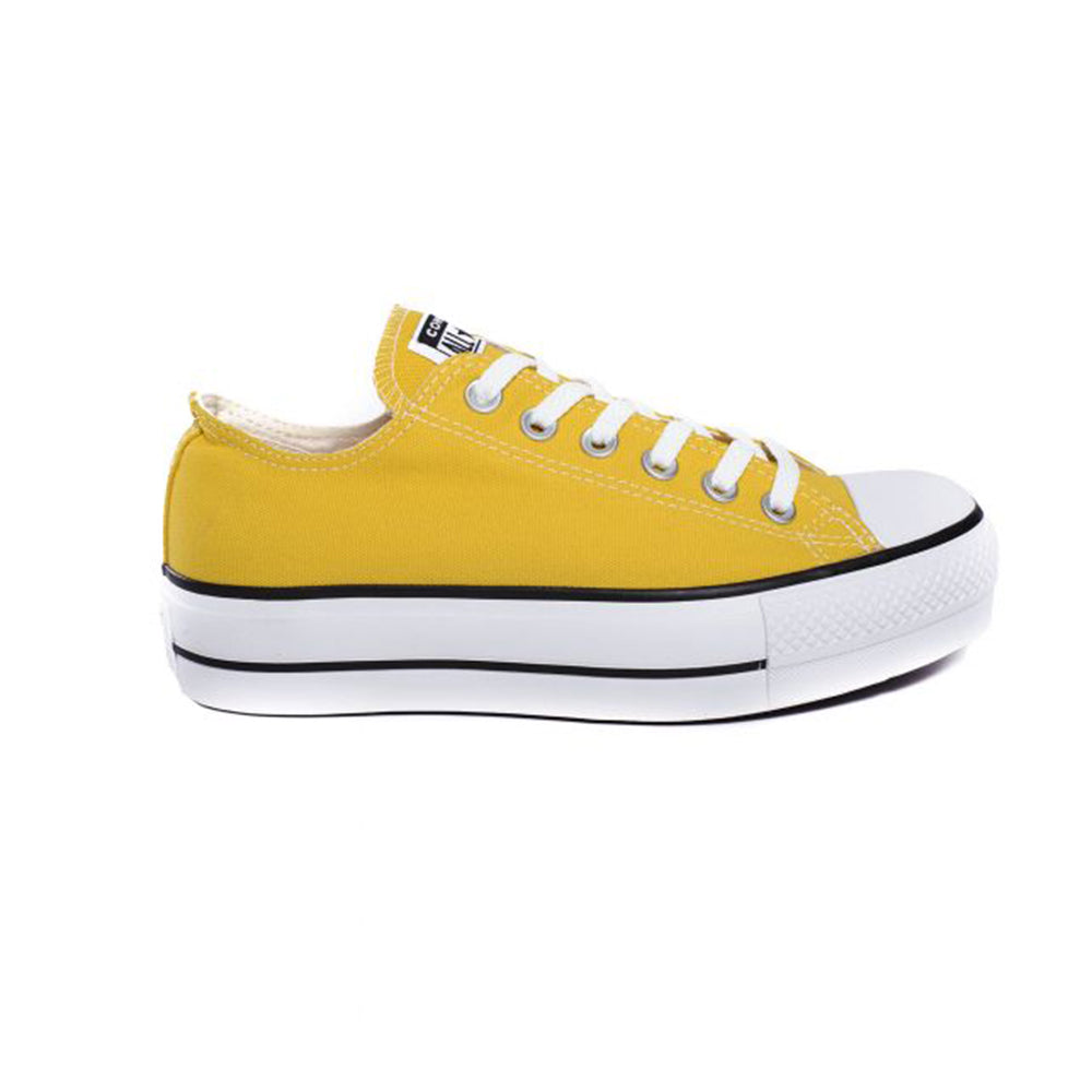 Zapatillas Converses Chuck Taylor All Star Lift Sea - Plataforma Amarillo